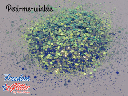 Peri-me-winkle (Metallic/Iridescent Glitter)