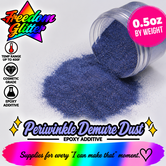 Periwinkle Demure Dust (Epoxy Additive)