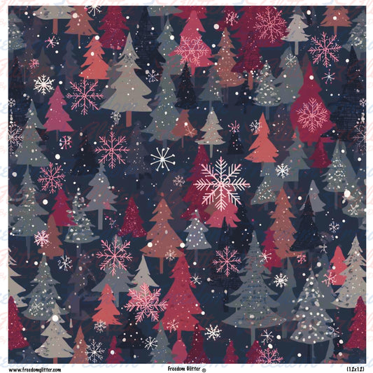 Pine Trees 2 (Printed Vinyl)