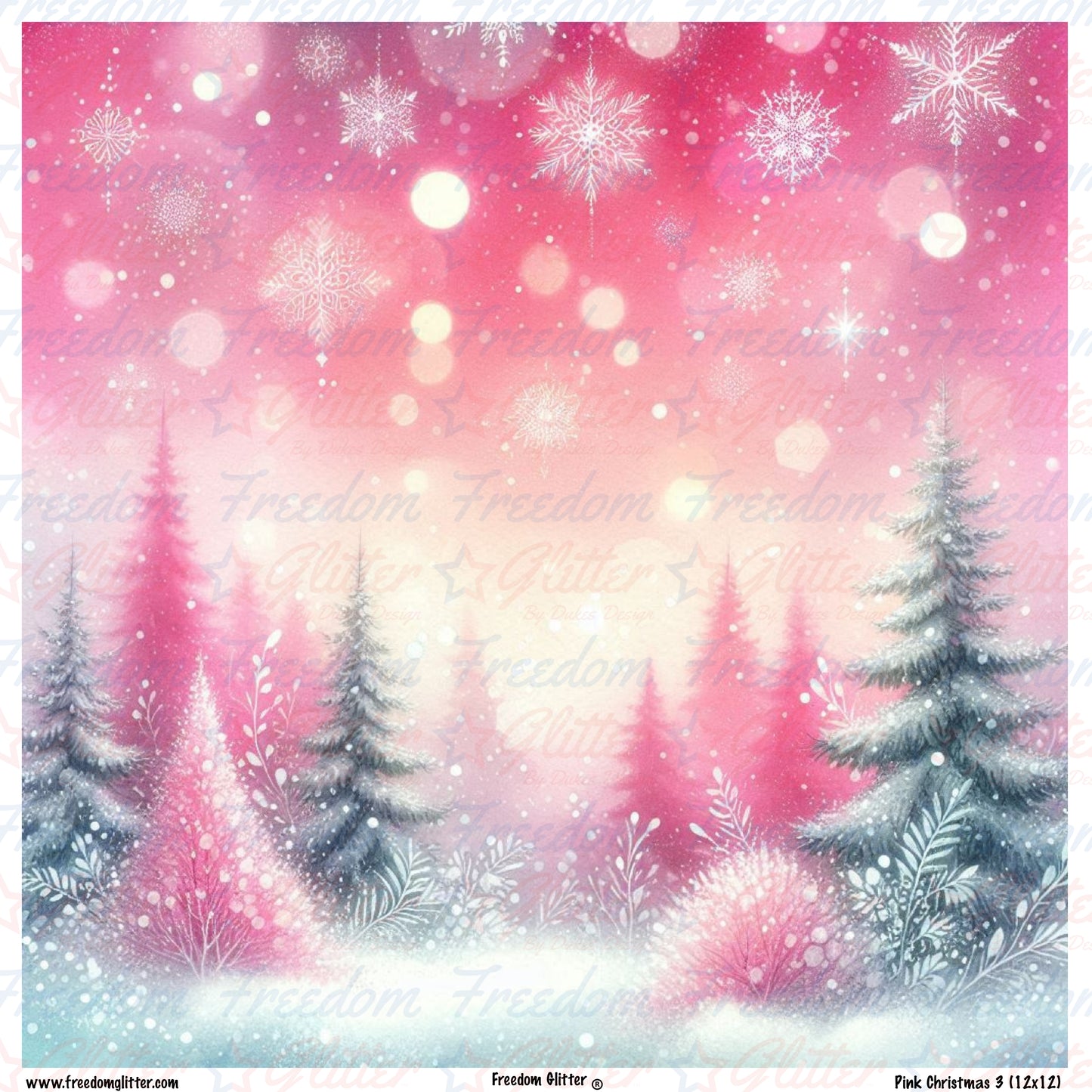 Pink Christmas 3(Printed Vinyl)