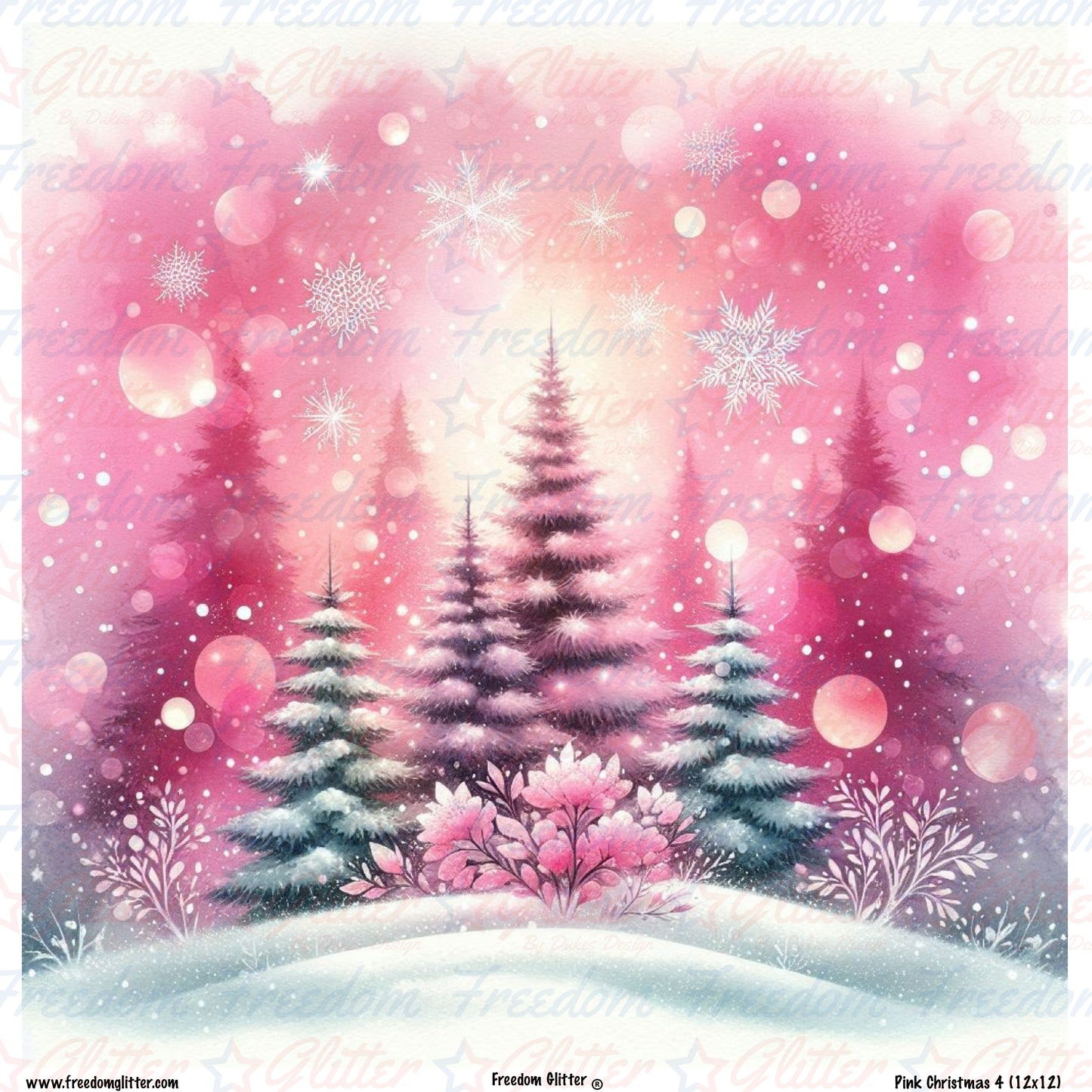 Pink Christmas 4 (Printed Vinyl)