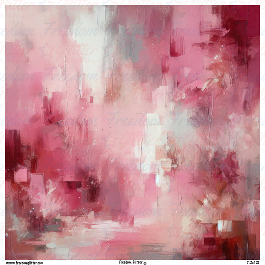 Pink Grunge 1 (Printed Vinyl)