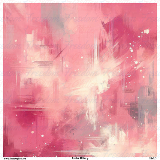 Pink Grunge 2(Printed Vinyl)