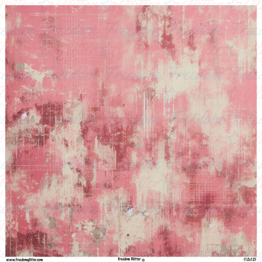 Pink Grunge 5 (Printed Vinyl)