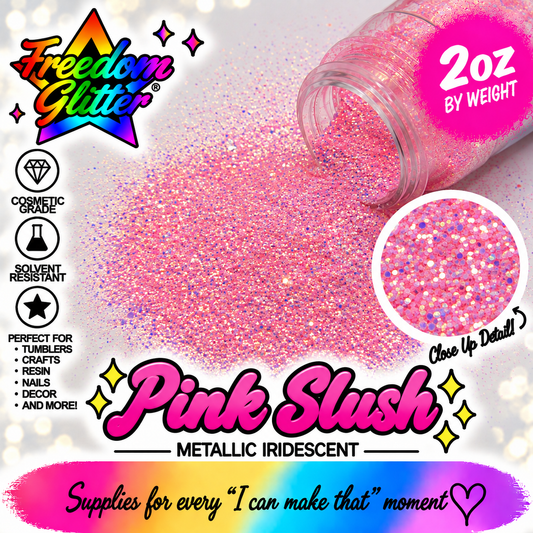 Pink Slush (Metallic/Iridescent Glitter)