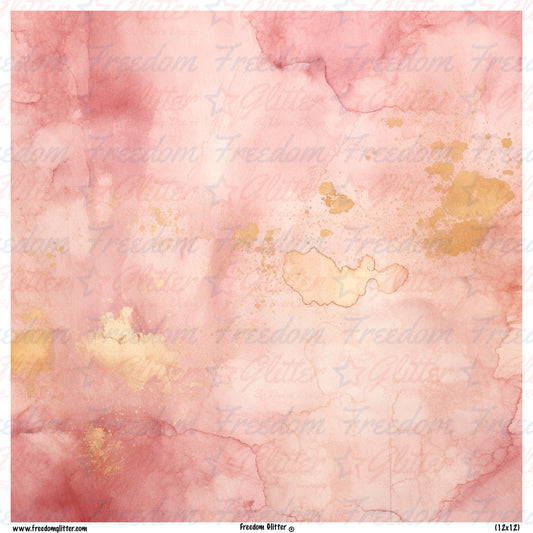 Pink & Gold 5 (Printed Vinyl)