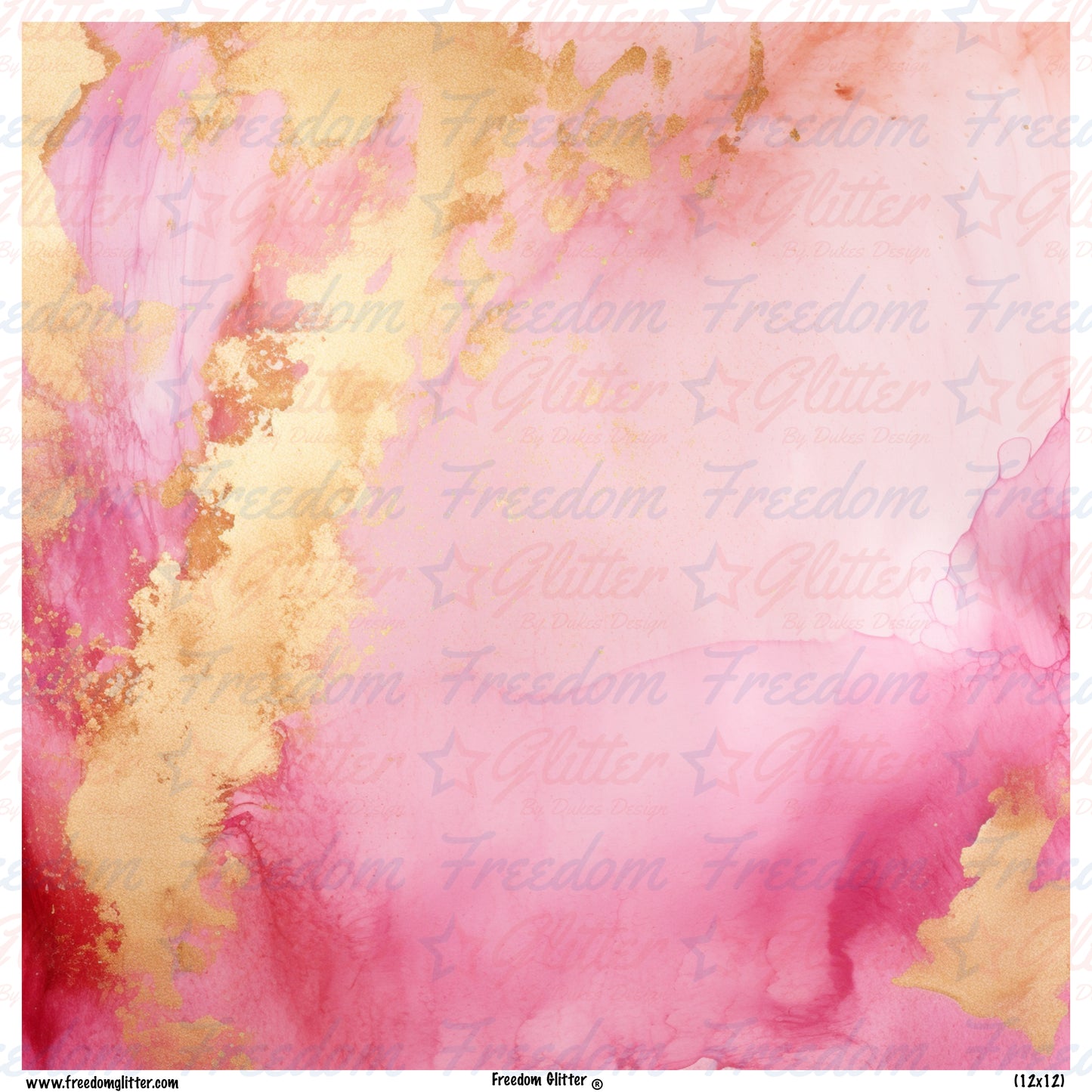 Pink & Gold 6 (Printed Vinyl)