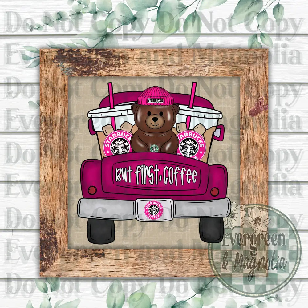 Pink Bearista Truck
