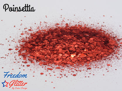 Poinsettia (Metallic Glitter)