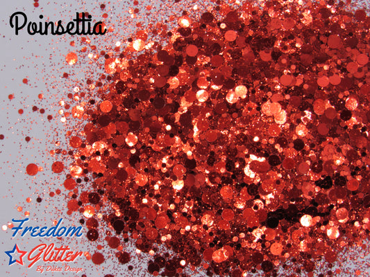 Poinsettia (Metallic Glitter)