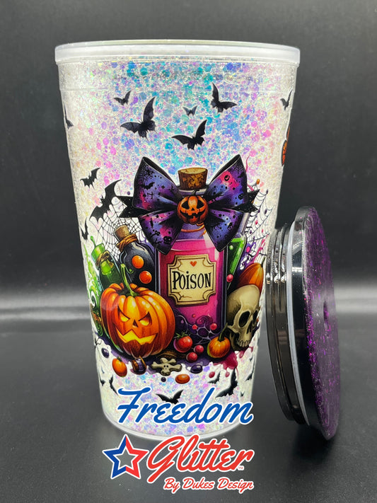 Poison, Pumpkins & Glow Tumbler