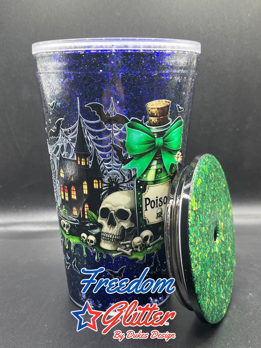 Poison & Skulls Tumbler