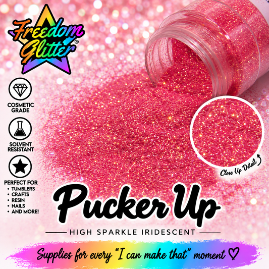 Pucker Up (Iridescent Glitter)