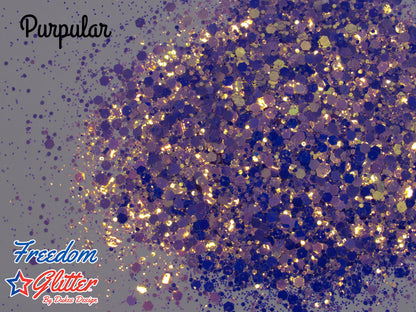Purpular (Metallic/Iridescent Glitter)