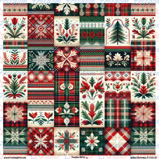 Quilted Christmas 8 (Printed Vinyl)