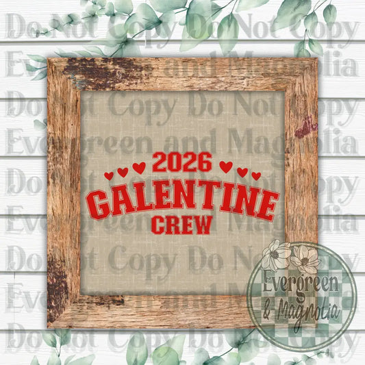 Red galentine crew
