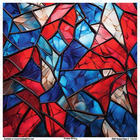 Stained Glass 13 (Printed Vinyl)