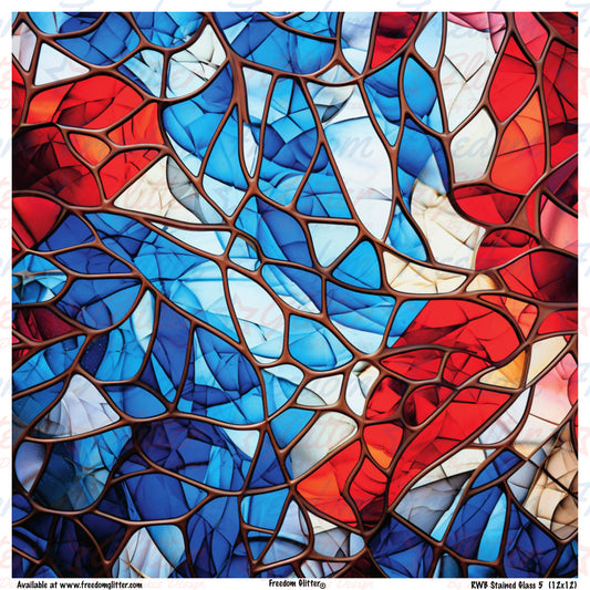 Stained Glass 15 (Printed Vinyl)