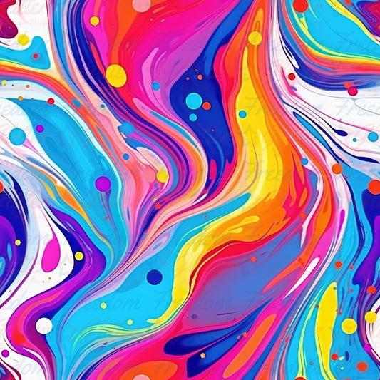 Rainbow Abstract 1 (Printed Vinyl)