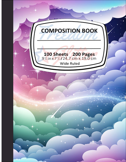 Rainbow Pastel 2 Notebook Cover