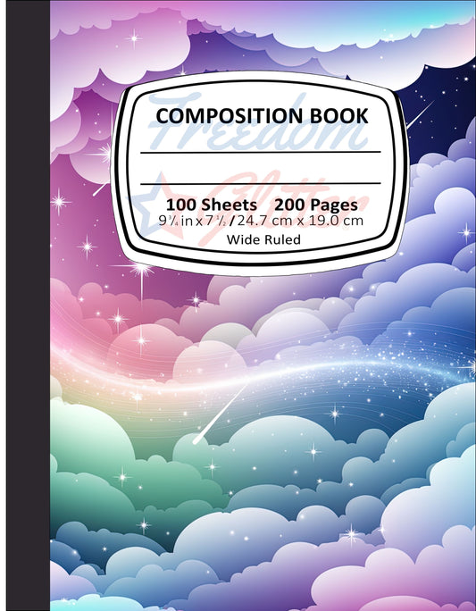 Rainbow Pastel 2 Notebook Cover