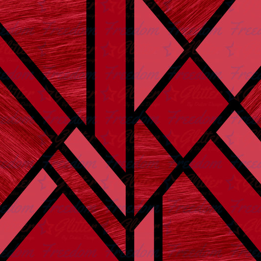 Red Abstract (Printed Vinyl)