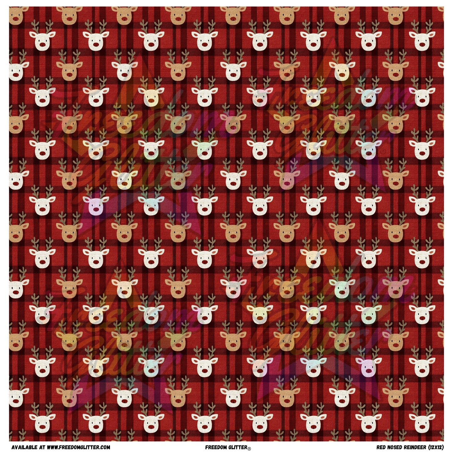 Red Nosed Reindeer (Printed Vinyl)