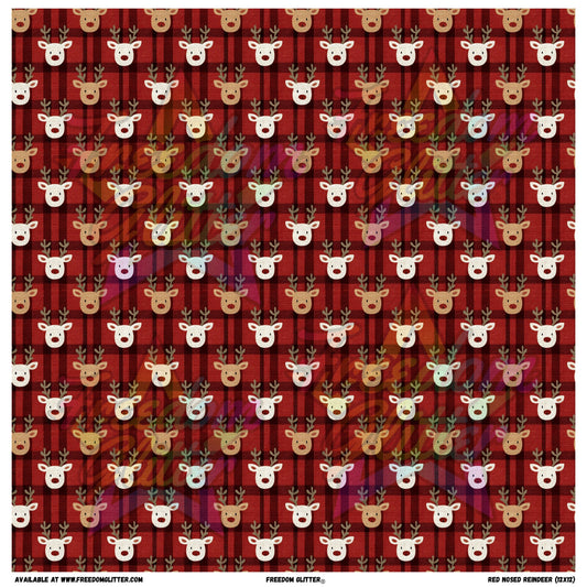 Red Nosed Reindeer (Printed Vinyl)