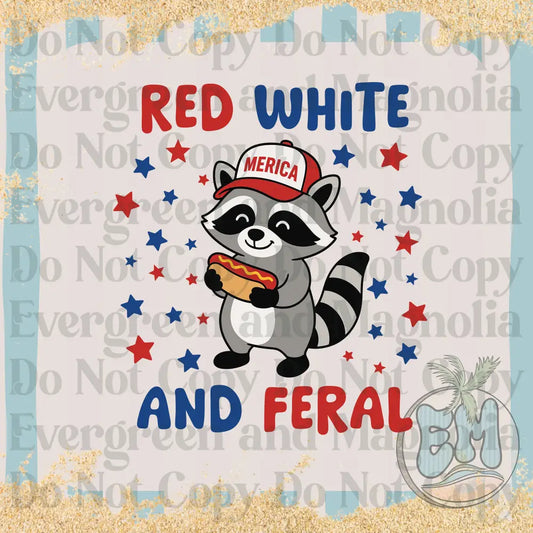 Red white and feral
