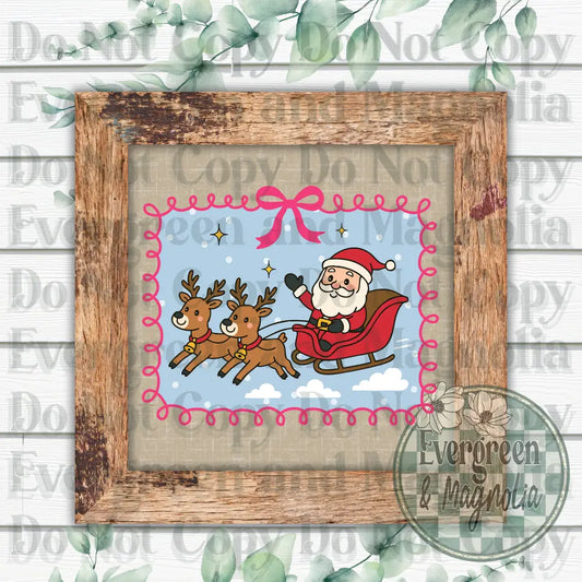 Reindeer Santa