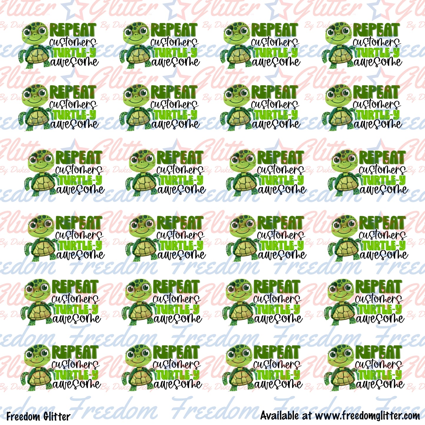 Repeat Customers Stickers