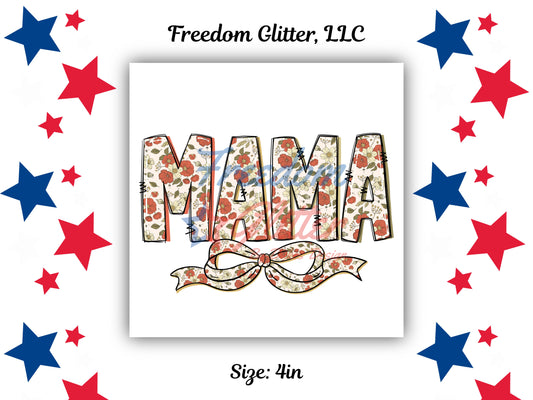 Retro Mama Floral (UVDTF)