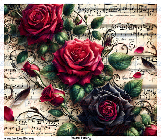 Roses & Music (Printed Vinyl)