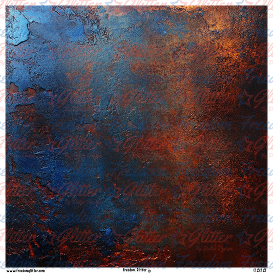 Rust Grunge 1 (Printed Vinyl)
