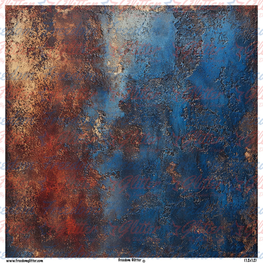 Rust Grunge 2 (Printed Vinyl)