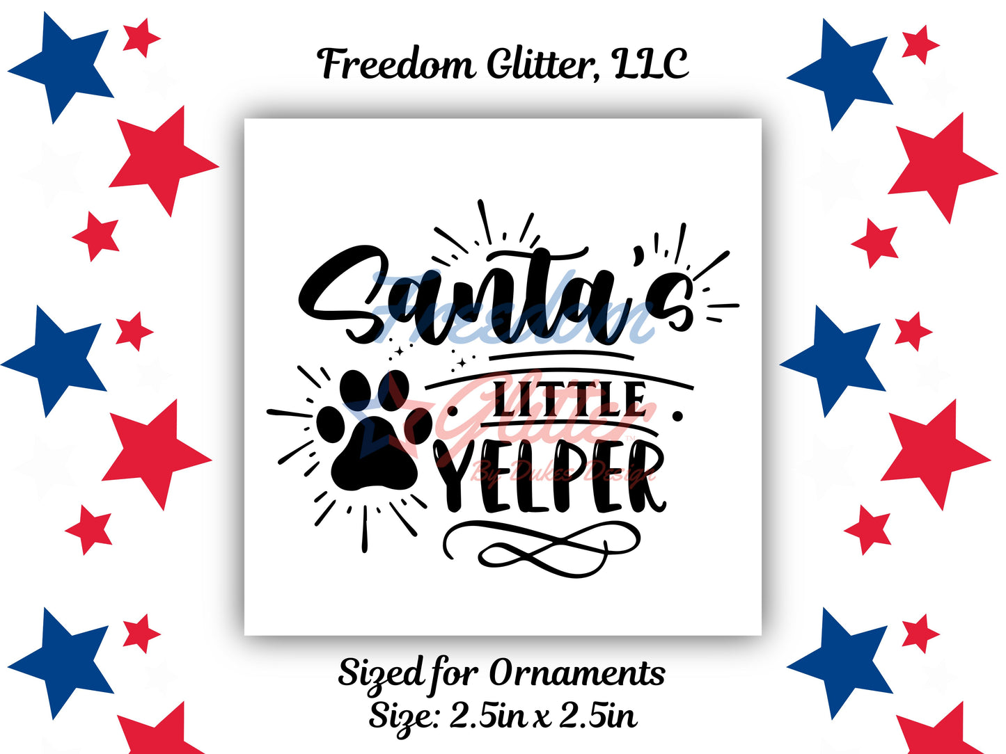 Holiday Ornament UVDTFs (UVDTF)