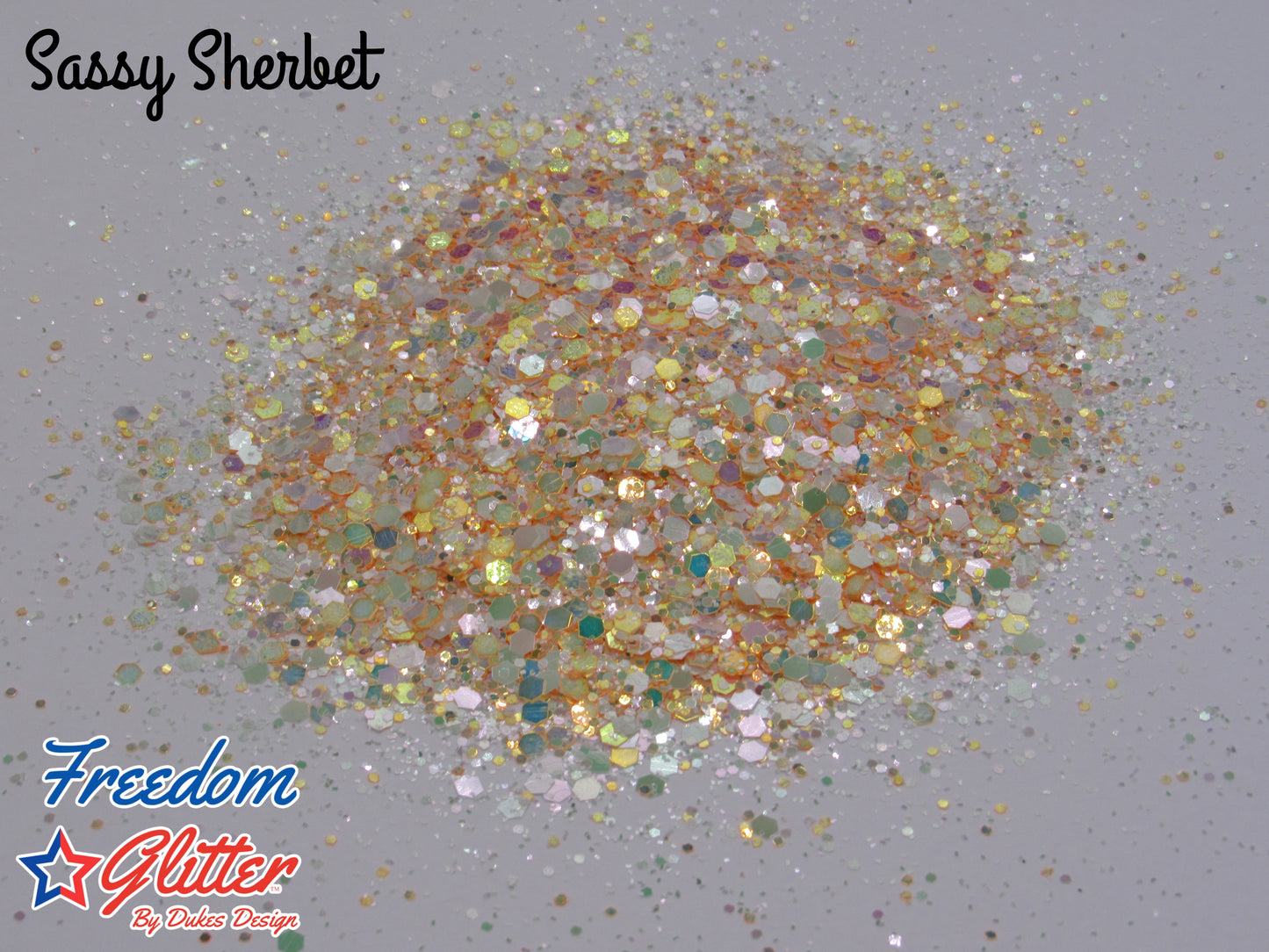 Sassy Sherbet (Glow Glitter)