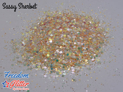 Sassy Sherbet (Glow Glitter)