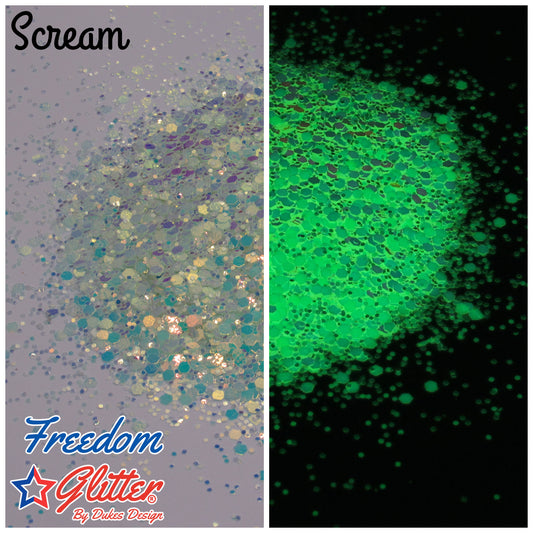 Scream (Glow Glitter)