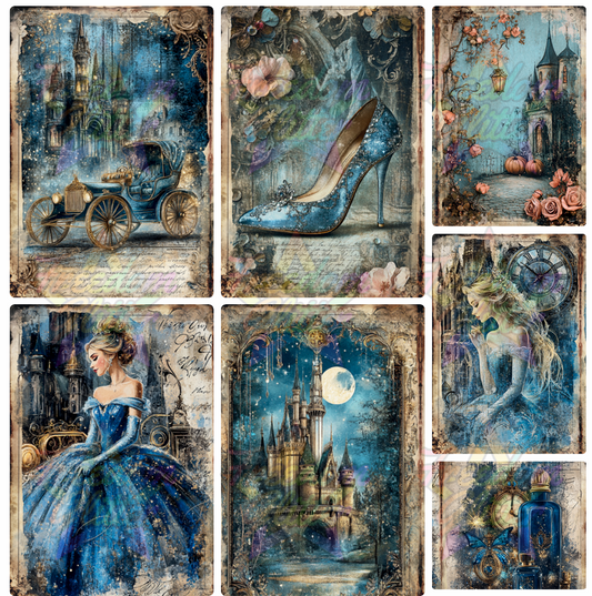 Mixed Image Sheet - Rags to Riches (Printed Vinyl)