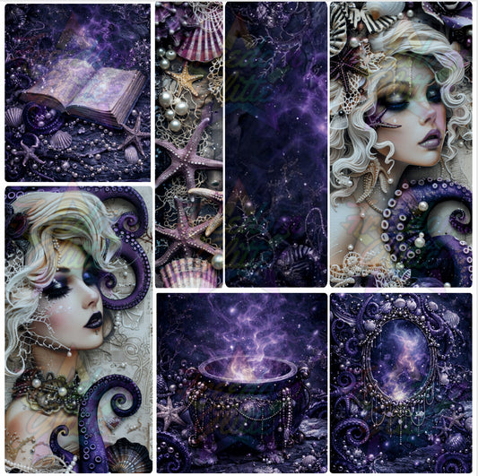 Mixed Image Sheet - Sea Witch (Printed Vinyl)