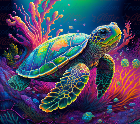 Sea Turtle 2 (Printed Vinyl)