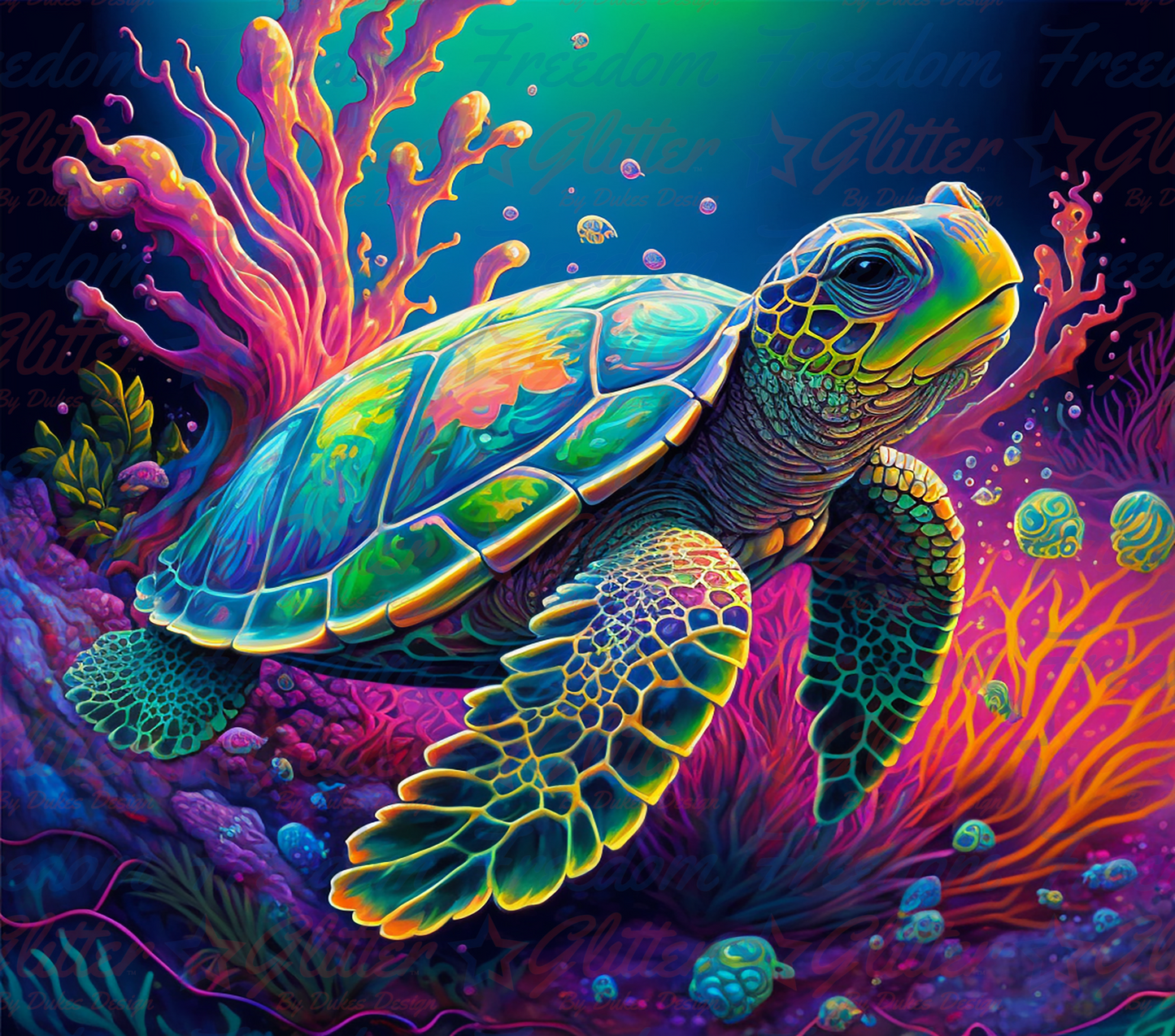Sea Turtle 2 (Sublimation)