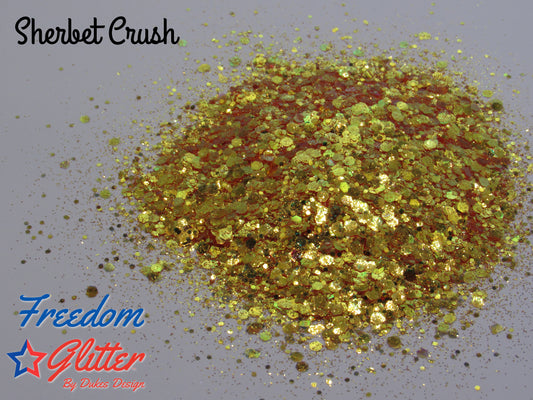 Sherbet Crush (High Sparkle Iridescent Glitter)