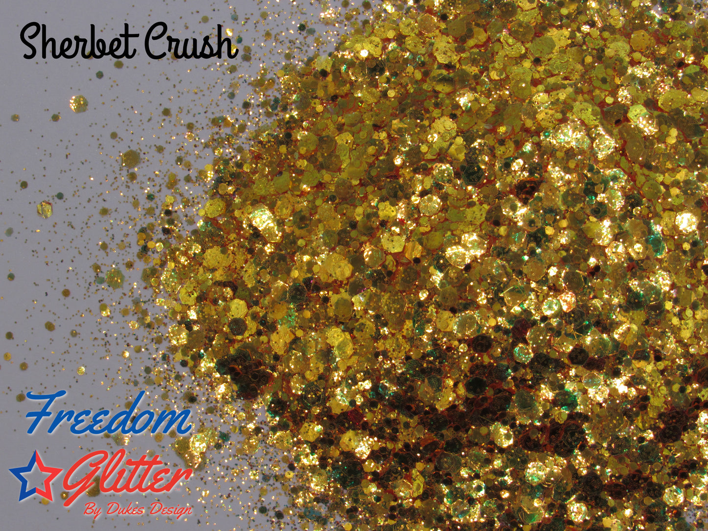 Sherbet Crush (High Sparkle Iridescent Glitter)