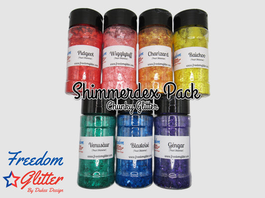 Shimmerdex Pack (Chunky Glitter)