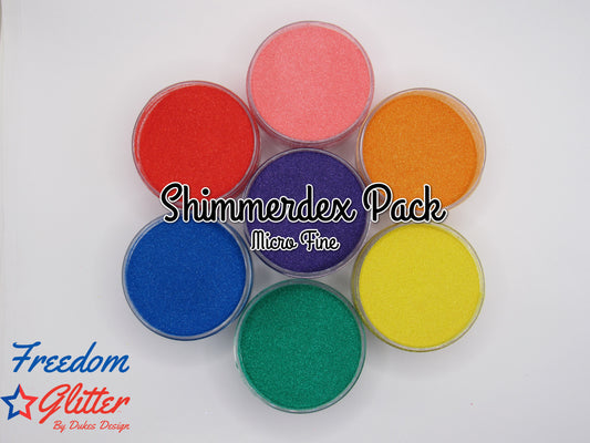 Shimmerdex Pack (Micro Fine Glitter)
