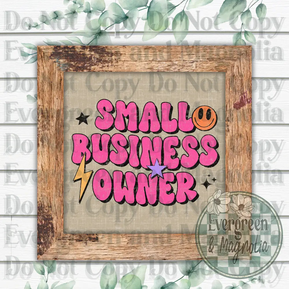 Small business owner (pink)