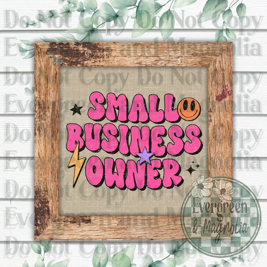Small business owner (pink)