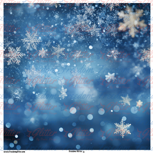 Snowflakes 10 (Printed Vinyl)